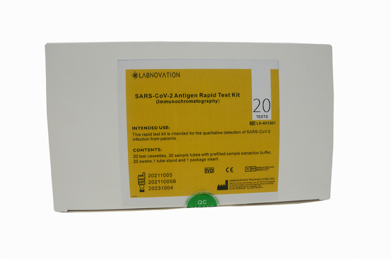 Un CE rápido de Kit Nasal Swab de la prueba del antígeno del paso certificado para SARS-CoV-2