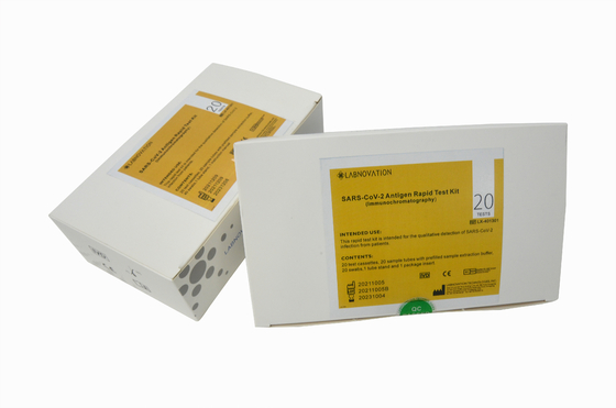 Especificación de Kit Antigen Rapid Test Device de la prueba rápida del antígeno COVID-19 alta