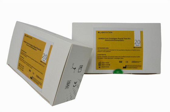 Equipo rápido profesional de la prueba de la esponja de 20Tests/de Kit Medical Diagnostic Test Kit SARS-CoV-2