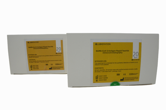 Equipo rápido profesional de la prueba de la esponja de 20Tests/de Kit Medical Diagnostic Test Kit SARS-CoV-2