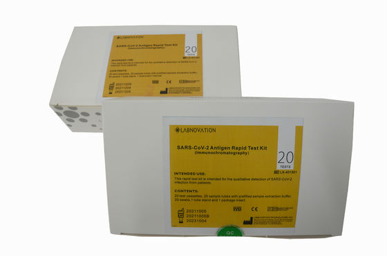Prueba rápida 20Test del antígeno de la prueba del antígeno rápido del equipo COVID-19 para el uso de prueba profesional