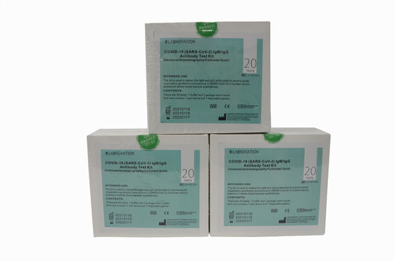 Equipo rápido profesional disponible IgG/IgM de la prueba del anticuerpo de Rtk de 20 pruebas