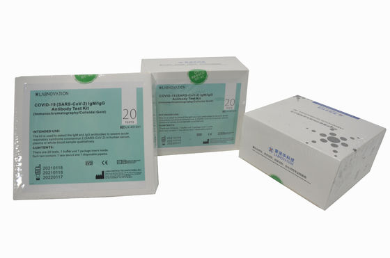 Equipo rápido profesional disponible IgG/IgM de la prueba del anticuerpo de Rtk de 20 pruebas