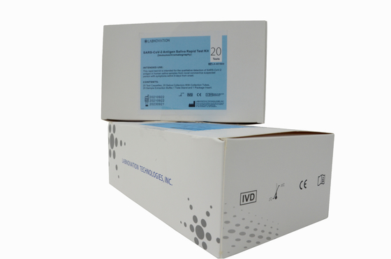 Prueba universal Kit For Suspected Populations del antígeno de la saliva 20PCS COVID-19