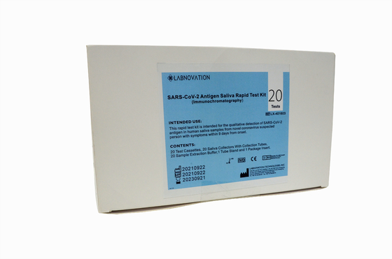 Prueba ahorradora de tiempo Kit For School del antígeno de la saliva de ISO9001 KKM
