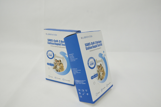 La prueba de autoprueba ISO13485 del antígeno del equipo SARS-CoV-2 de la saliva rápida certificó