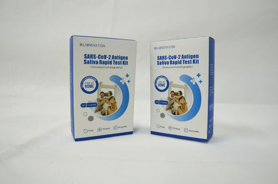 Equipo de autoprueba de la prueba de la saliva RTK AG de Kit Single Pack Portable de la saliva SARS-CoV-2