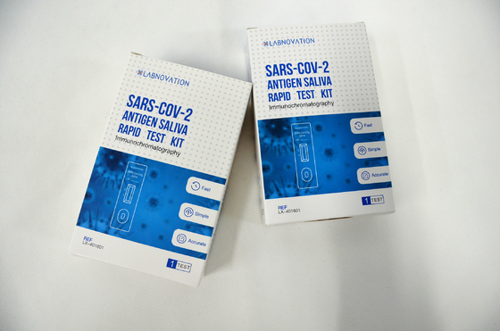 Prueba profesional Kit High Specificity del antígeno de la saliva de la prueba Cov-19 de RTK 1