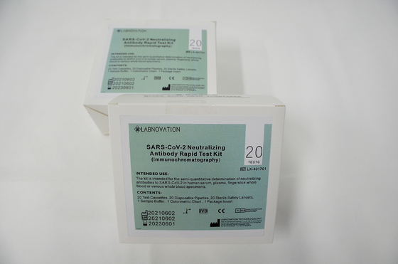 Espécimen de neutralización universal de Kit Whole Blood Serum Plasma de la prueba del anticuerpo ISO9001