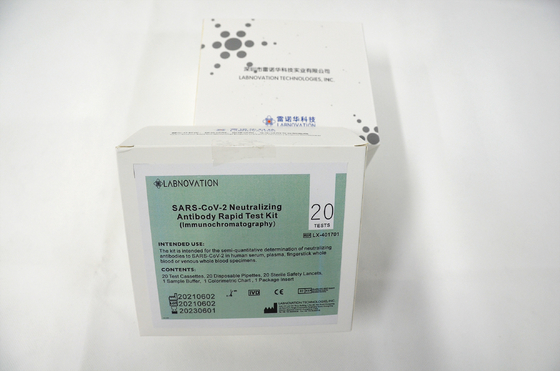 La exactitud del 95% agarra la prueba de neutralización Kit Immunochromatography del anticuerpo