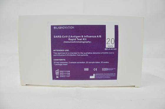 Gripe del antígeno del CE SARS-CoV-2 una prueba Kit High Accuracy de B