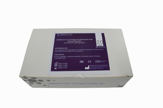 Especificidad DE OP. SYS. del equipo el 90% de la prueba del AB de la gripe de ISO13485 NS NP