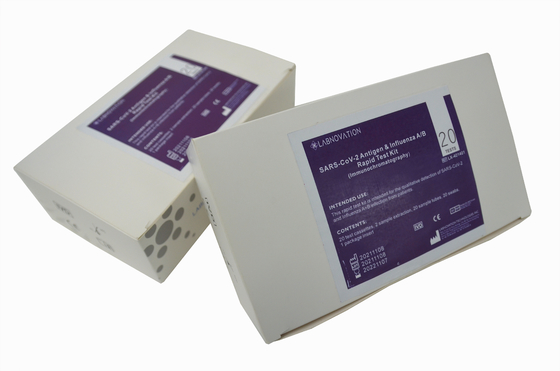 Gripe A de la especificidad del equipo el 90% de la prueba de la gripe A&amp;B del antígeno CoV-19 alta y equipo de la prueba de B