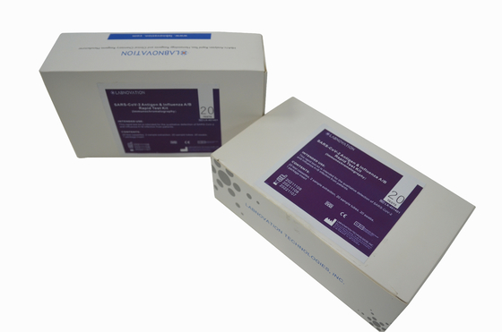 Gripe A de la especificidad del equipo el 90% de la prueba de la gripe A&amp;B del antígeno CoV-19 alta y equipo de la prueba de B