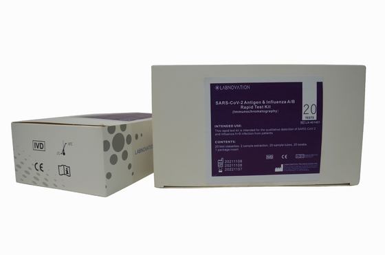 Prueba Kit One Step Solution de la esponja de la gripe del tiempo CoV-19 de la prueba del cortocircuito del OEM