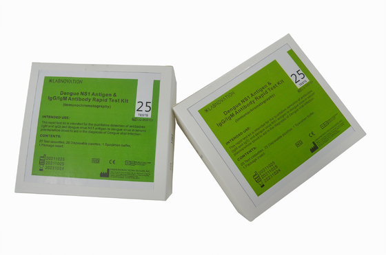 Prueba del anticuerpo del antígeno de la dengue de la alta exactitud para IN VITRO diagnosticar