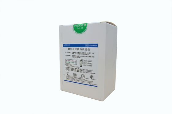 El analizador Glycosylated del control LD500 HbA1c de la hemoglobina obedece COMPENSACIÓN del laboratorio
