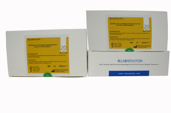 Equipo rápido 20Tests/Kit certificado CE de la prueba del antígeno de diagnóstico SARS-CoV-2